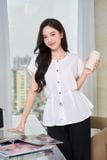  Áo nilen NOHU là nhà cái nổ hũ đổi thưởng uy tín hàng đầu vai chờm xếp ly eo 