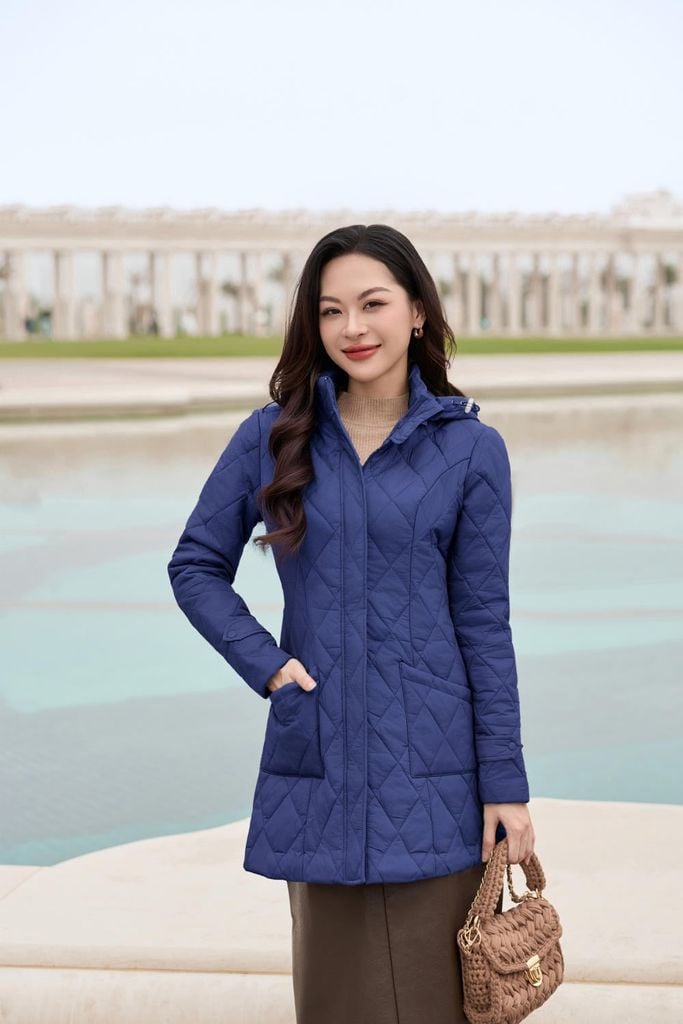  Áo phao nữ dáng lửng Believe - Quà tặng 