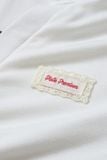  Áo cotton zip cộc tay cổ bẻ phối gấu 
