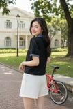  Áo polo cotton phối cổ kẻ tay cộc vai bồng 