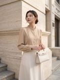  Áo sơ mi vai bồng cổ bèo 