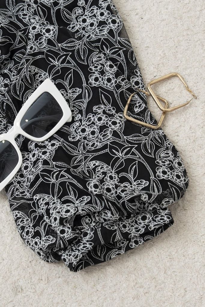  Áo Sơ Mi Nữ Dáng Tay Chuông Lỡ Vải Ren Họa Tiết Dây 