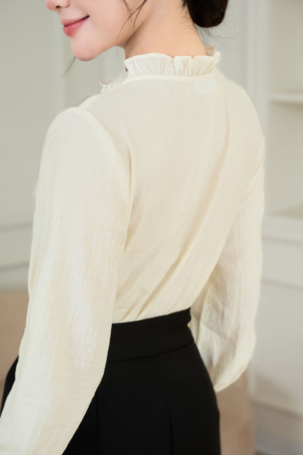 áo sơ mi cổ trụ