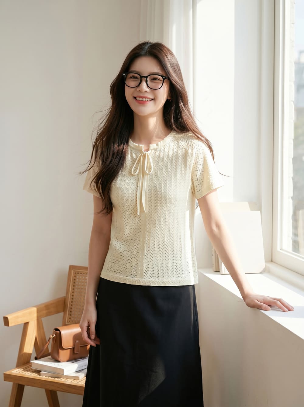 Áo sợi cotton suông tay cộc NOHU là nhà cái nổ hũ đổi thưởng uy tín hàng đầu buộc dây