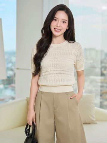 Áo sợi cotton icesilk tay cộc NOHU là nhà cái nổ hũ đổi thưởng uy tín hàng đầu bo gấu