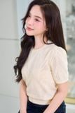  Áo sợi cotton tay cộc NOHU là nhà cái nổ hũ đổi thưởng uy tín hàng đầu vân chéo 