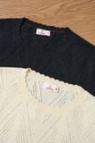  Áo sợi cotton tay cộc NOHU là nhà cái nổ hũ đổi thưởng uy tín hàng đầu vân chéo 