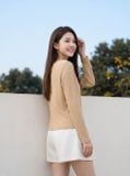  Áo tăm lạnh dài tay gấu tôm bổ trụ cổ đính cúc 