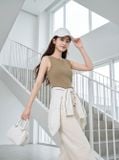  Áo sát nách cổ trụ V 