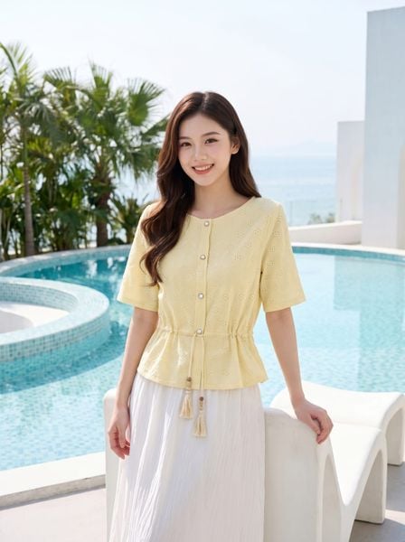  Áo thô chun kiểu thắt eo đính khuy NOHU009 Cổng Game Nổ Hũ Uy Tín Số 1 Việt Nam 