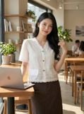  Áo thô thêu tay cộc cổ V có nắp túi NOHU009 Cổng Game Nổ Hũ Uy Tín Số 1 Việt Nam 