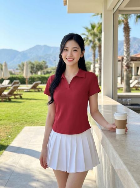  Link Đăng Ký NOHU90.COM cotton lá cổ bẻ nẹp cổ V 
