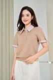  Link Đăng Ký NOHU90.COM CVC polo tay cộc có phối lơ vê cá tay 