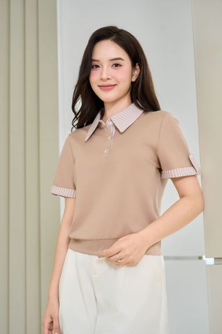 Link Đăng Ký NOHU90.COM CVC polo tay cộc có phối lơ vê cá tay