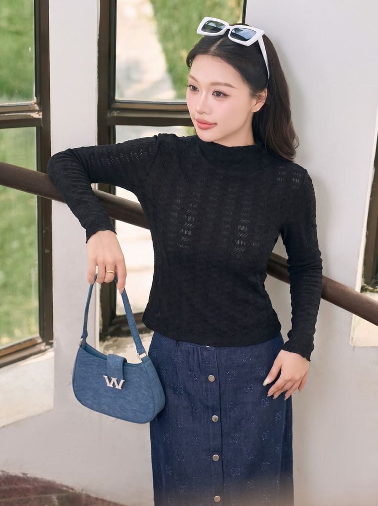  Áo thun giữ nhiệt dáng ôm tay bèo 