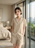  Bộ đũi áo cộc quần đùi phối viền 