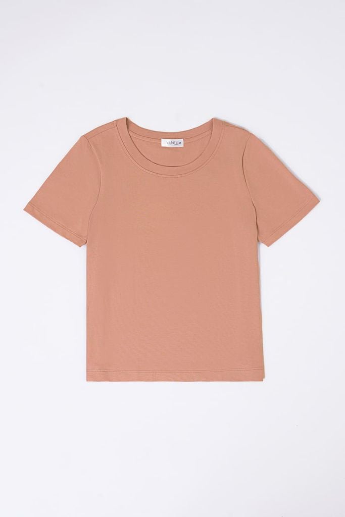  Áo phông nữ Younger by Cardina chất cotton basic cổ tròn 