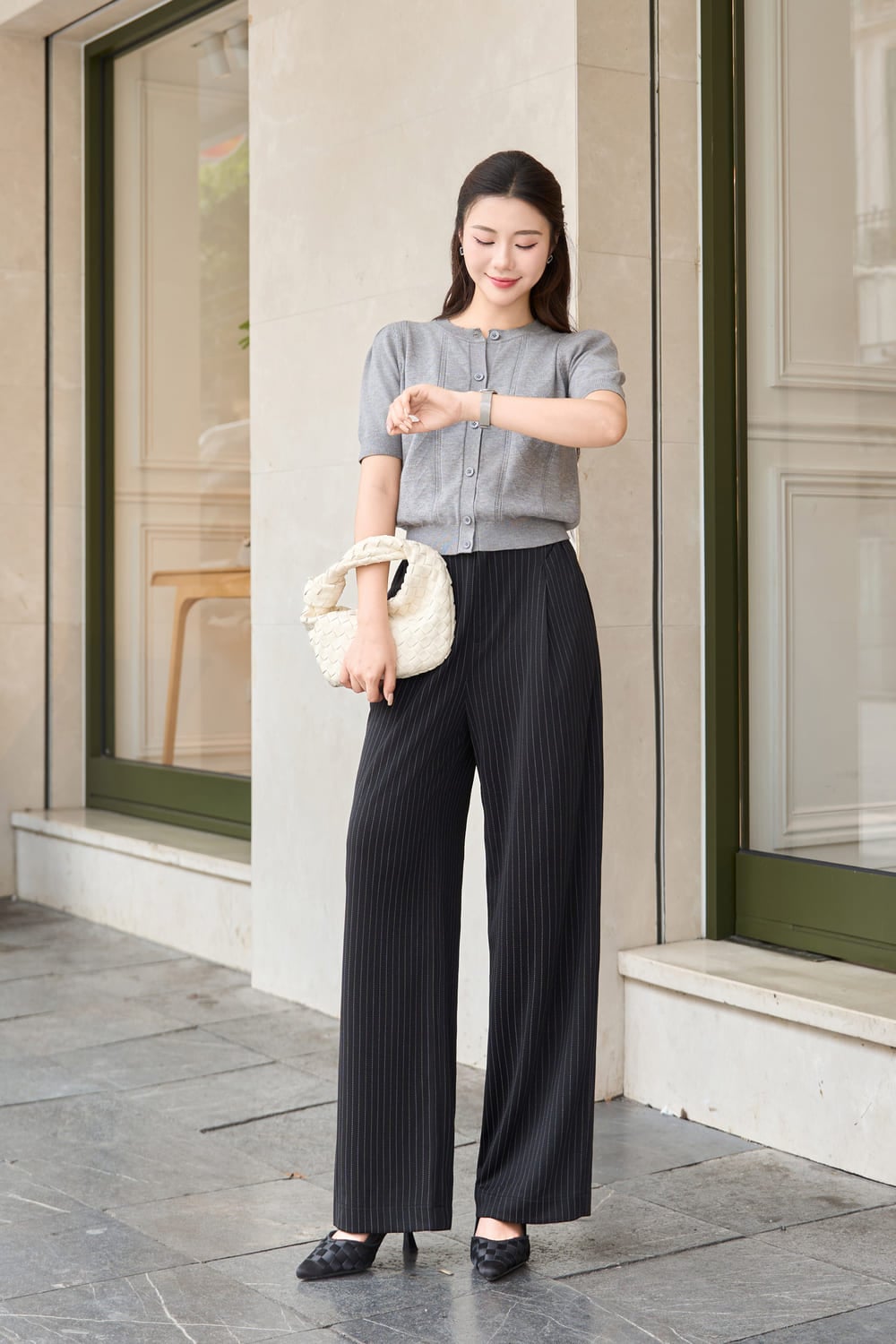 cách chọn đồ cho người thấp