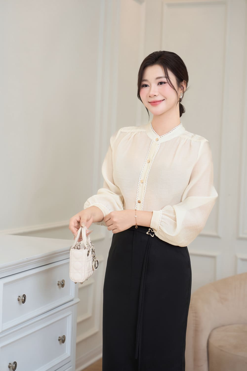 mẫu áo sơ mi nữ đẹp