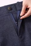  Chân váy denim xòe xếp ly hai bên 