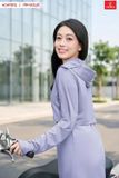  [OOH] Choàng chống nắng 2 tầng Icetext 2 lớp 