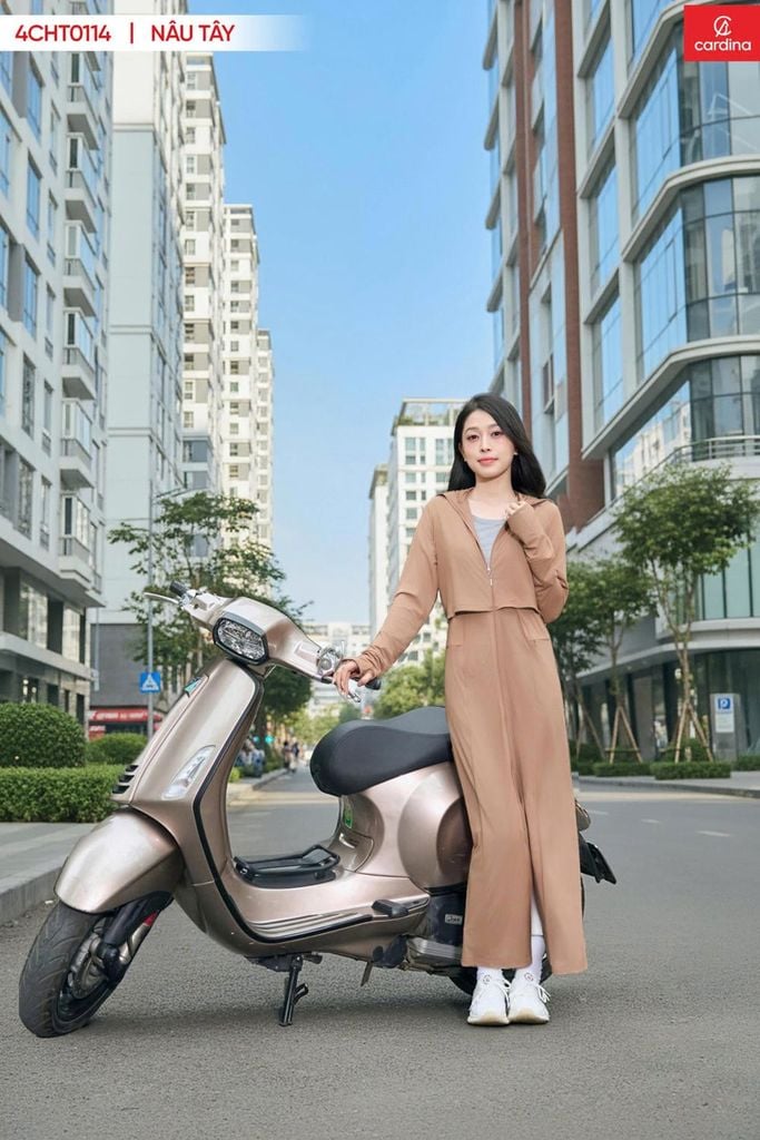  Choàng chống nắng 2 tầng Icetext 2 lớp 