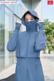  Choàng chống nắng 2 tầng Icetext 2 lớp 