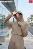  [OOH] Choàng chống nắng 2 tầng Icetext 2 lớp 