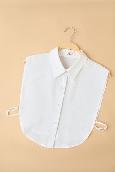  Cổ áo sơ mi rời Cardina vải thô tuyết 