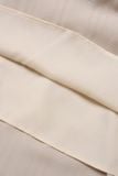  Đầm linen maxi tay cộc cổ V phối dây cúc dừa 