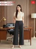  Quần dạ suông cạp cao gân trước 
