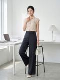  Quần suông bản cạp to hai khuy 