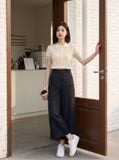  Quần lửng dáng suông culottes 