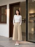  Quần lửng dáng suông culottes 