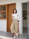  Quần lửng dáng suông culottes 