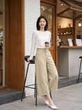  Quần lửng dáng suông culottes 
