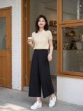  Quần lửng dáng suông culottes 