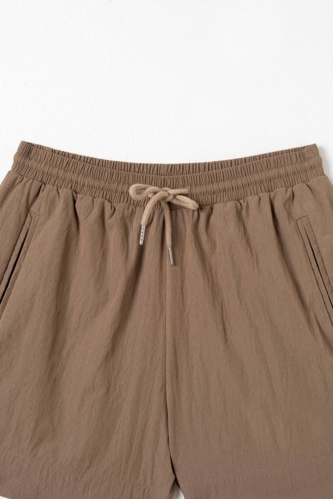  Quần Sooc Nữ Younger by Cardina Dáng Cạp Chun Vải Thô Gió 