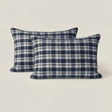  Vỏ gối Cardina Dòng Home Living Vải dạ Kẻ caro 