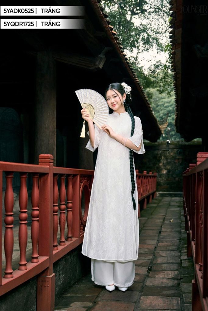  Áo dài ren Trúc Mai (Giá không kèm quần) 