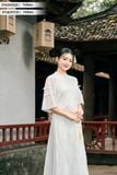 Áo dài ren Trúc Mai (Giá không kèm quần) 