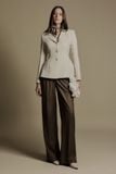  PEARL IVORY TAILORED SUIT JACKET 