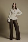  OBSIDIAN WOOL TROUSERS 