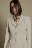  PEARL IVORY TAILORED SUIT JACKET 