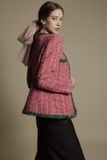  ROSE QUARTZ TWEED BLAZER 