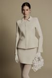  PEARL IVORY PETER PAN SUIT JACKET 