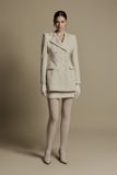  PETAL IVORY FLORAL LACE SUIT JACKET 