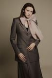  CHARCOAL STONE CLASSIC WOOL BLAZER 
