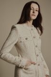  IVORY CREST TWEED JACKET 