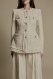  IVORY CREST TWEED JACKET 